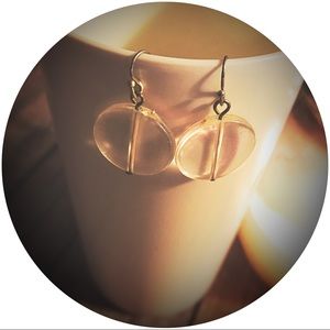 Circle Drop Earrings